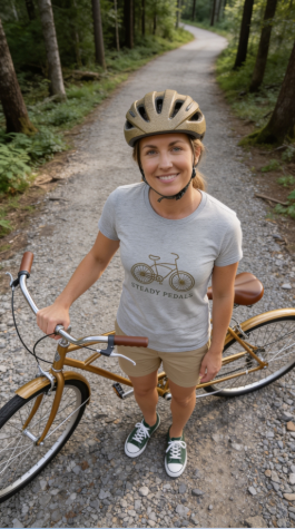 Rider on a trail